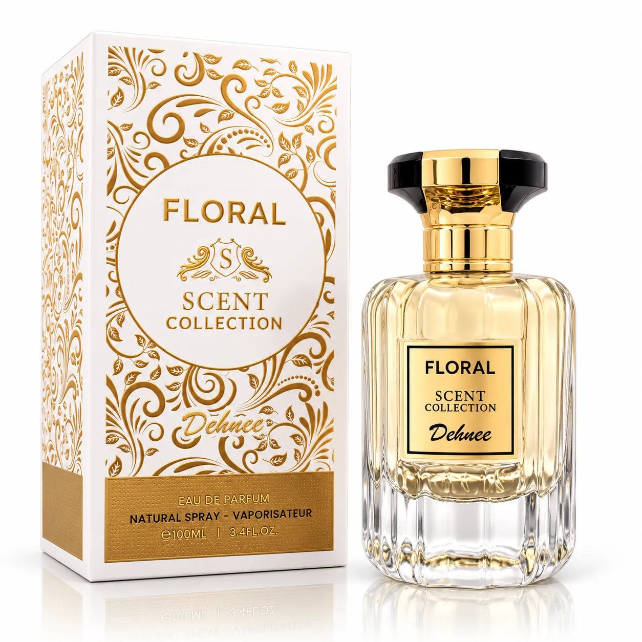 Floral Eau de Parfum 100ml | Jasmine Tuberose Women's Perfume | Dehnee UAE