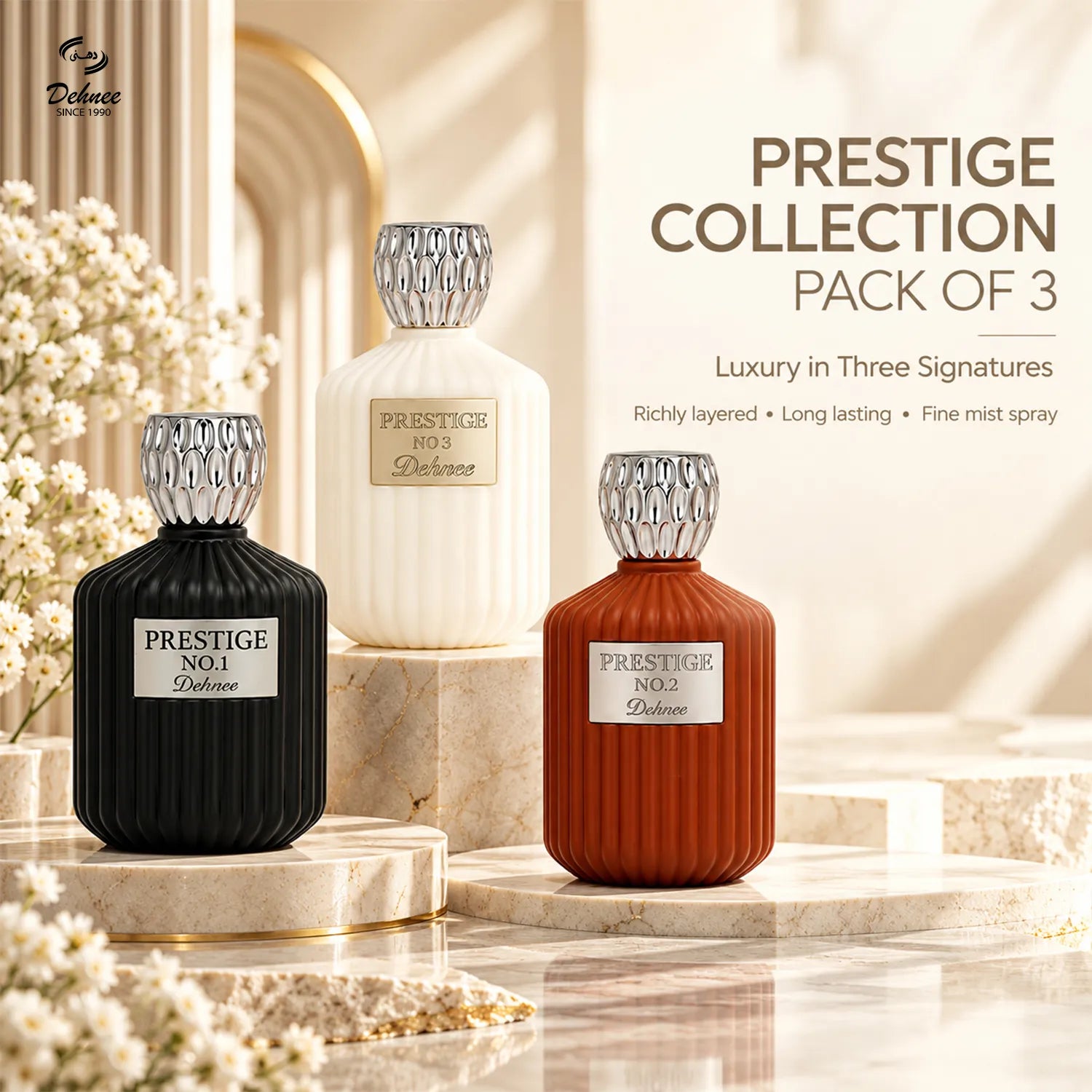 Prestige Collection Combo Pack | Prestige 1, Prestige 2 & Prestige 3 Luxury Perfume Set
