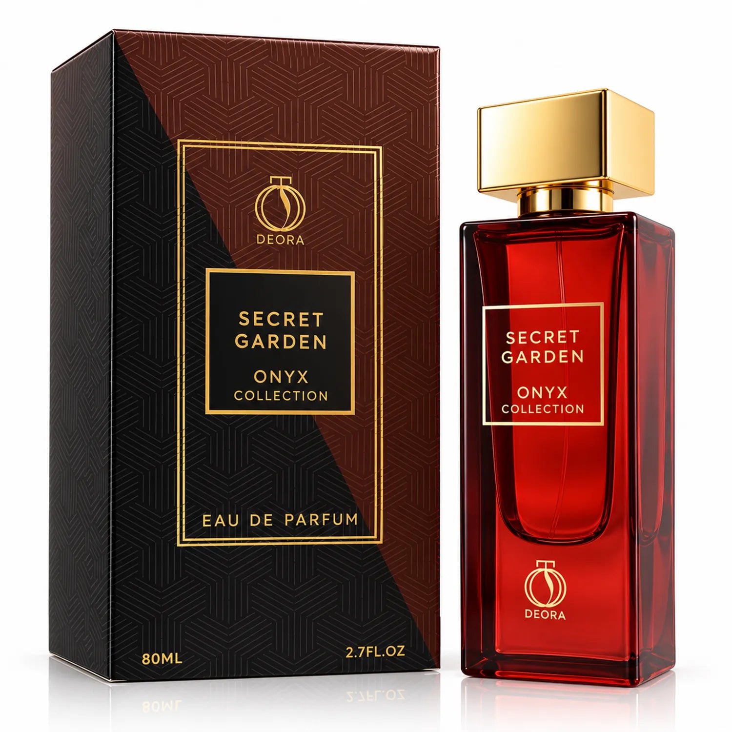 Secret Garden Eau de Parfum 80ml – Luxury Long-Lasting Floral Fragrance with Elegant & Enchanting Aromatic Notes