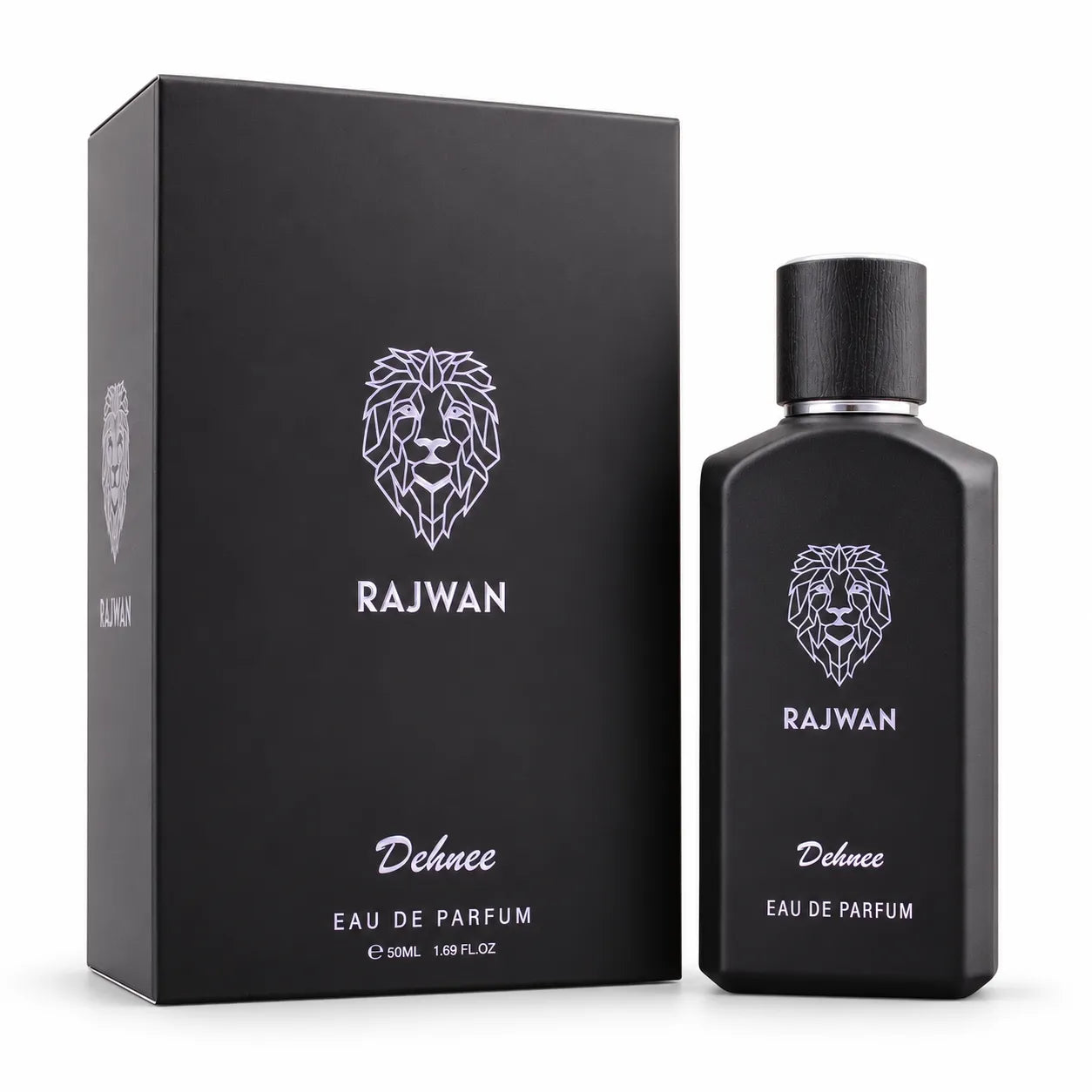 Rajwan Black Eau de Parfum – Fresh Citrus & Aquatic Scent for Men | Energize Your Day