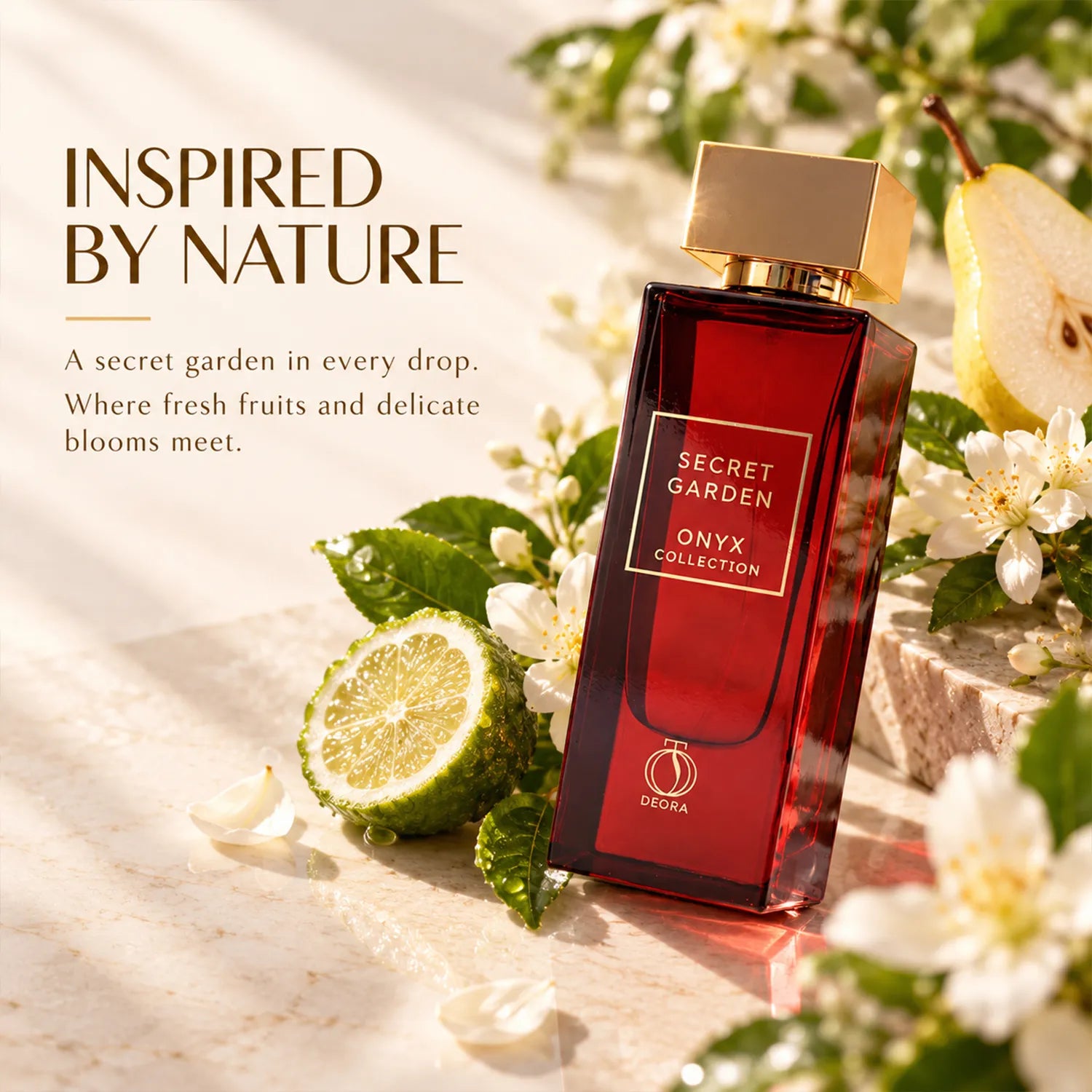 Secret Garden Eau de Parfum 80ml – Luxury Long-Lasting Floral Fragrance with Elegant & Enchanting Aromatic Notes
