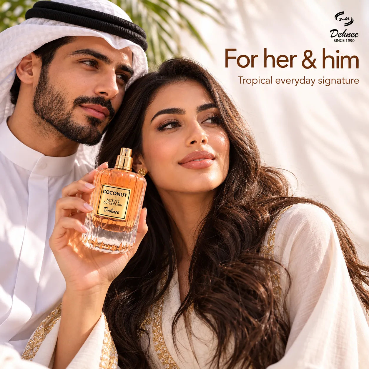 Coconut Eau de Parfum 100ml | Tropical Orchid & Vanilla Perfume | Dehnee UAE