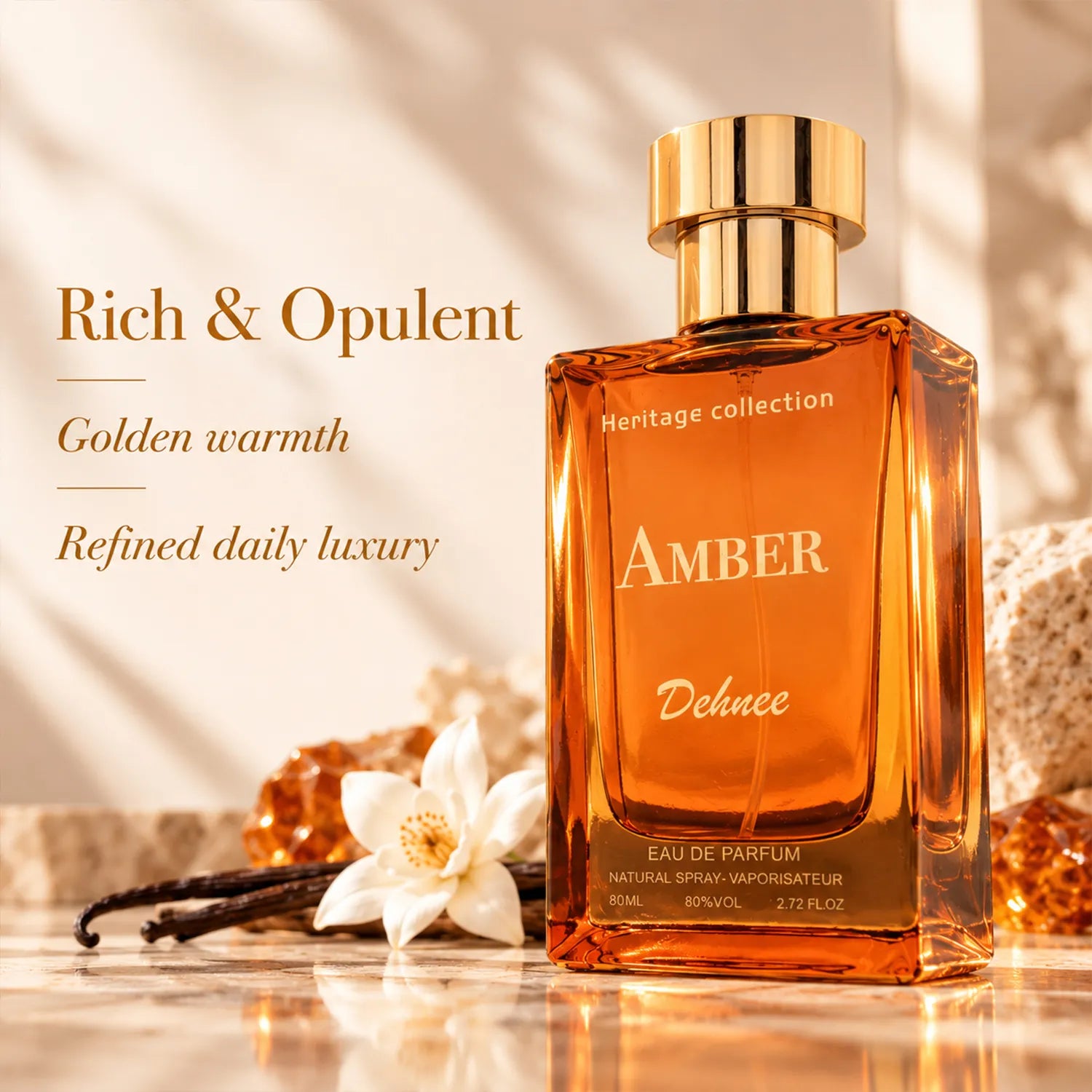 Amber – Warm Spicy Vanilla & Sandalwood Eau de Parfum
