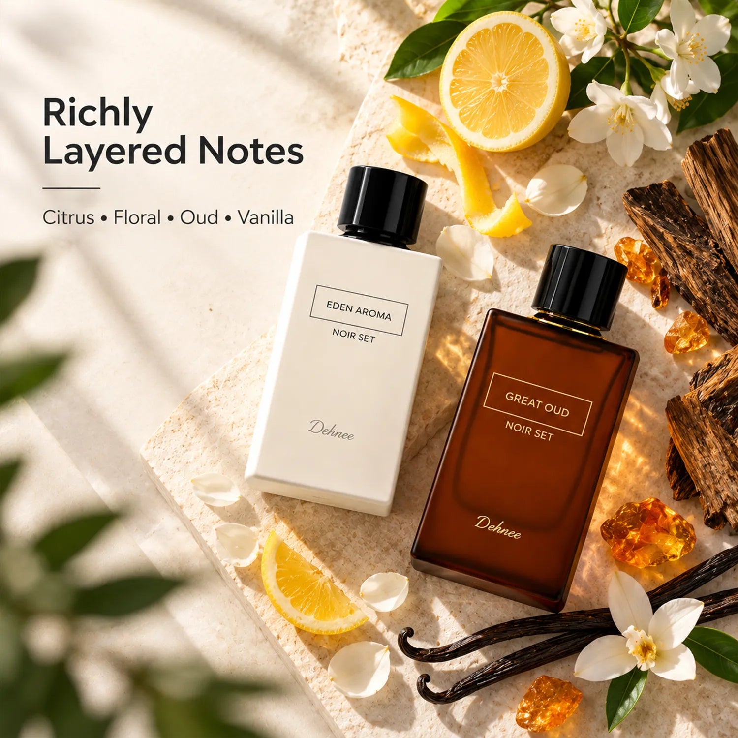 Noir Set Collection | Eden Aroma & Great Oud Premium Fragrance Duo