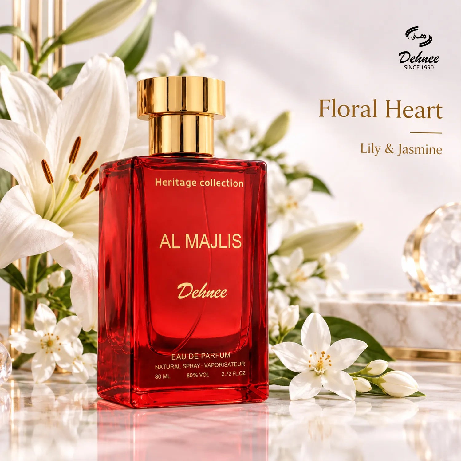Al Majlis – Floral Vanilla & Amber Eau de Parfum