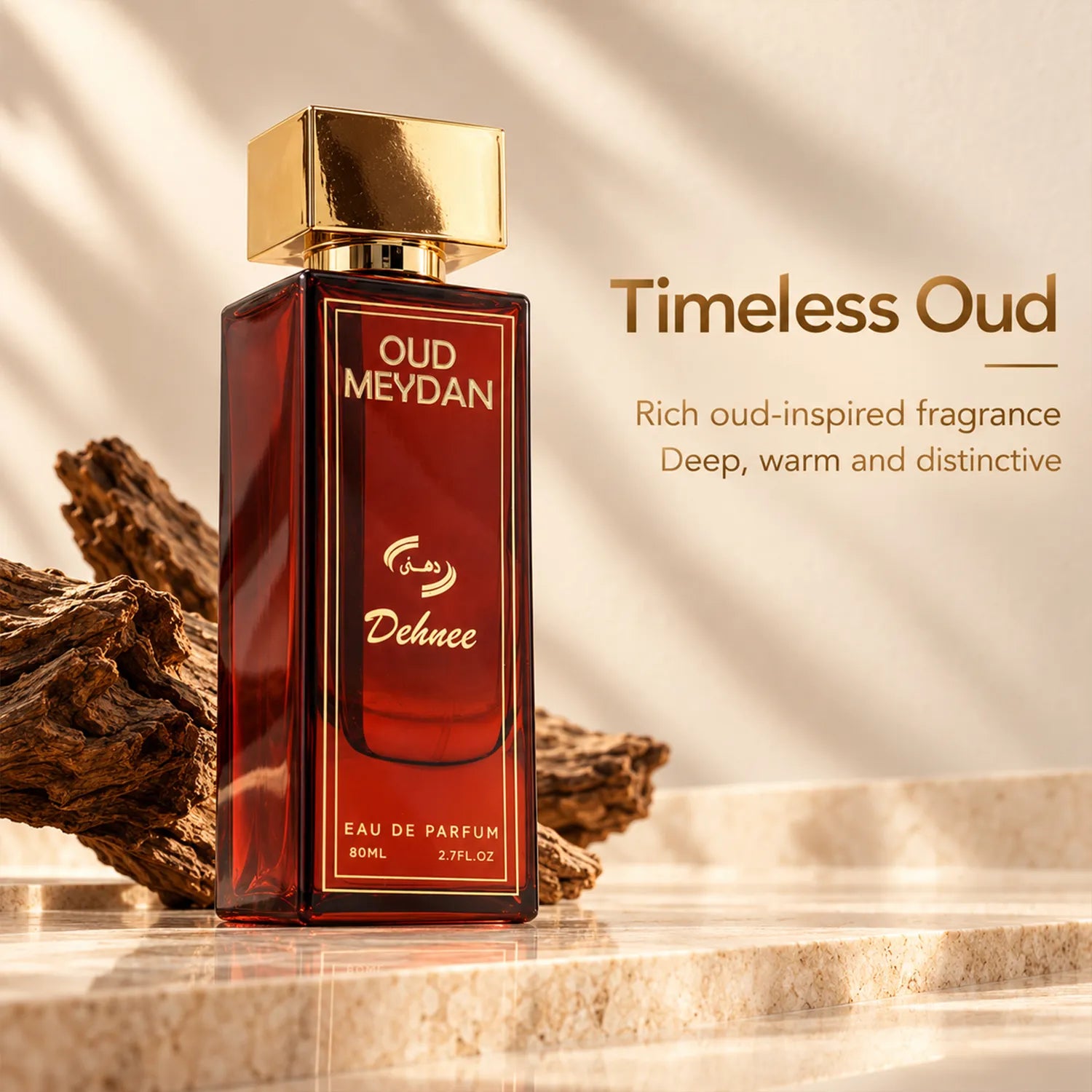 Oud Meydan Eau de Parfum 80ml – Luxury Unisex Fragrance with a Rich, Warm & Sophisticated Oud Scent