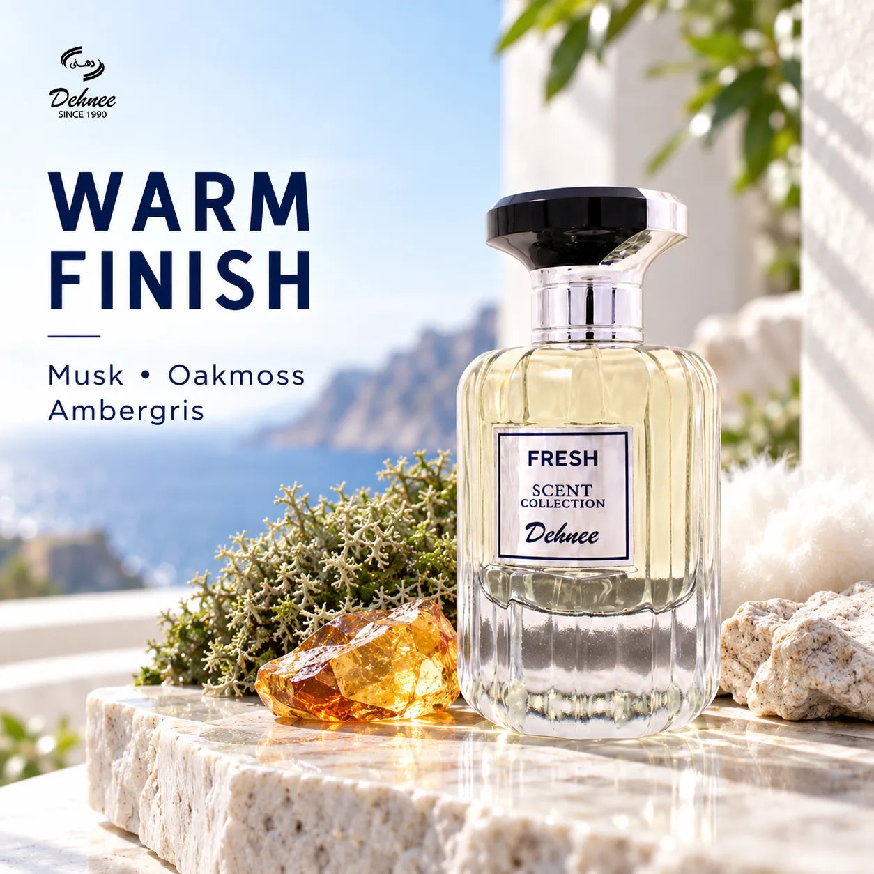 Fresh Eau de Parfum 100ml | Citrus Pineapple Men's Perfume | Dehnee UAE