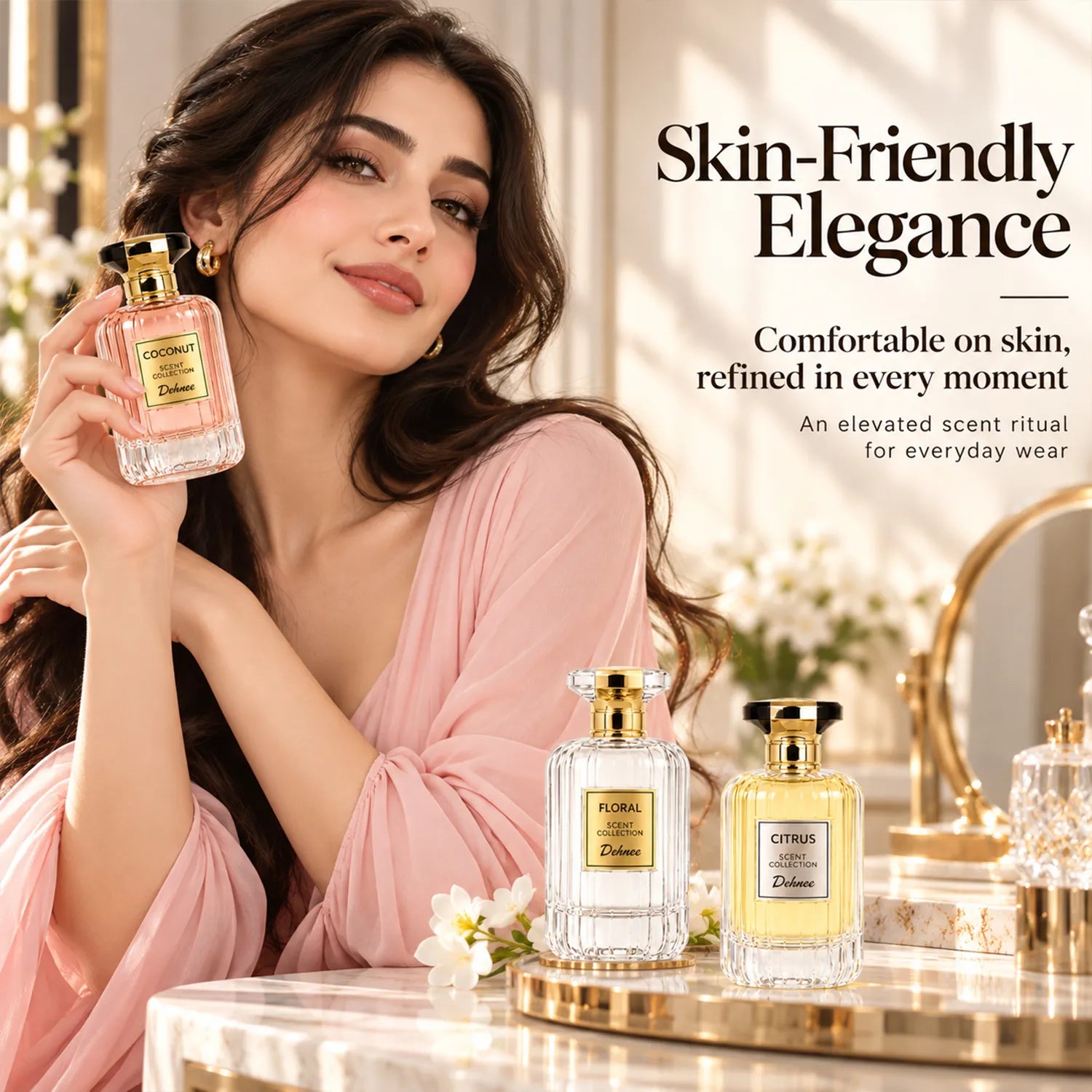 Fresh Scent Collection Combo Pack | Fresh, Citrus, Floral & Coconut Premium Fragrance Set