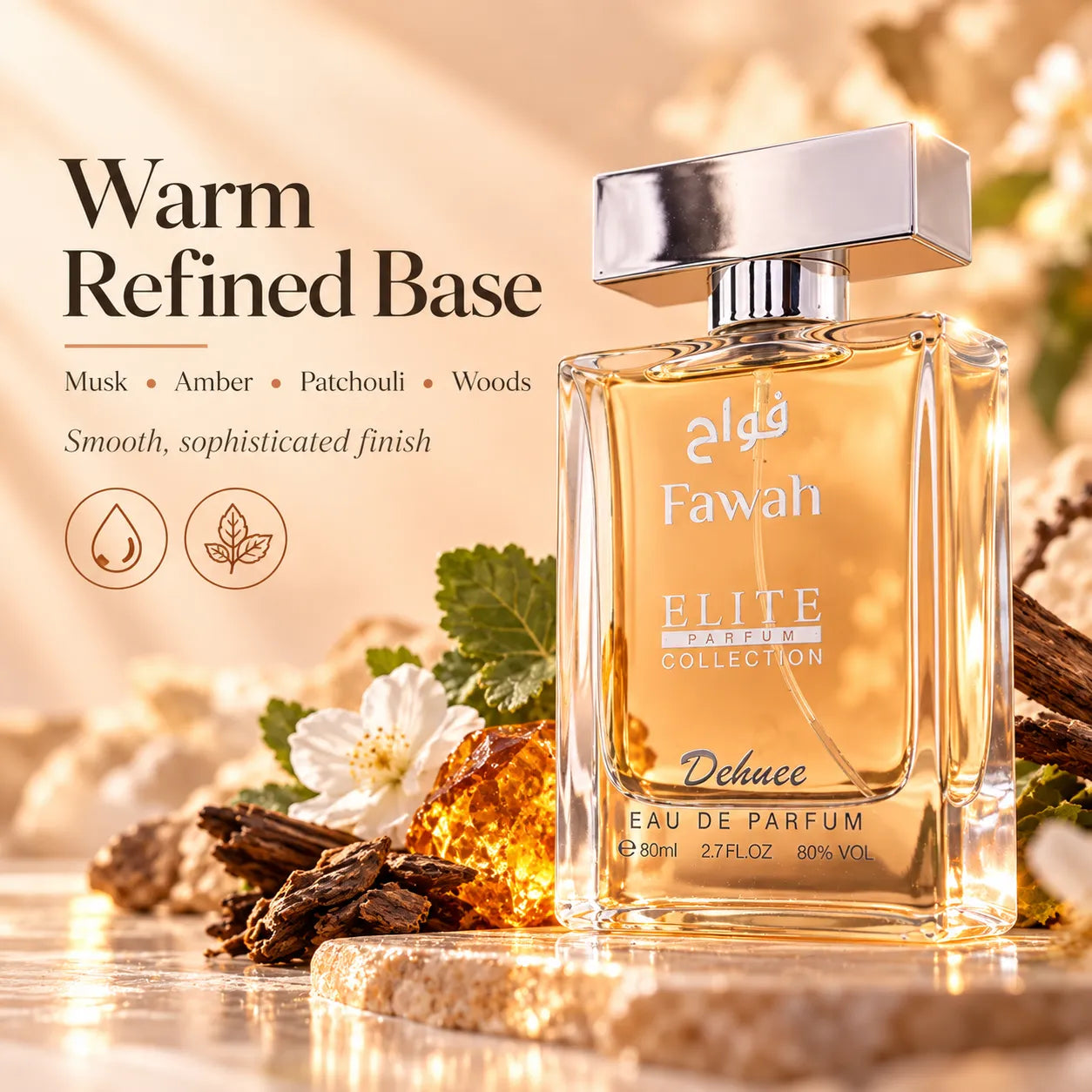 Fawah Eau de Parfum – Bright Citrus Floral Elegance for Women