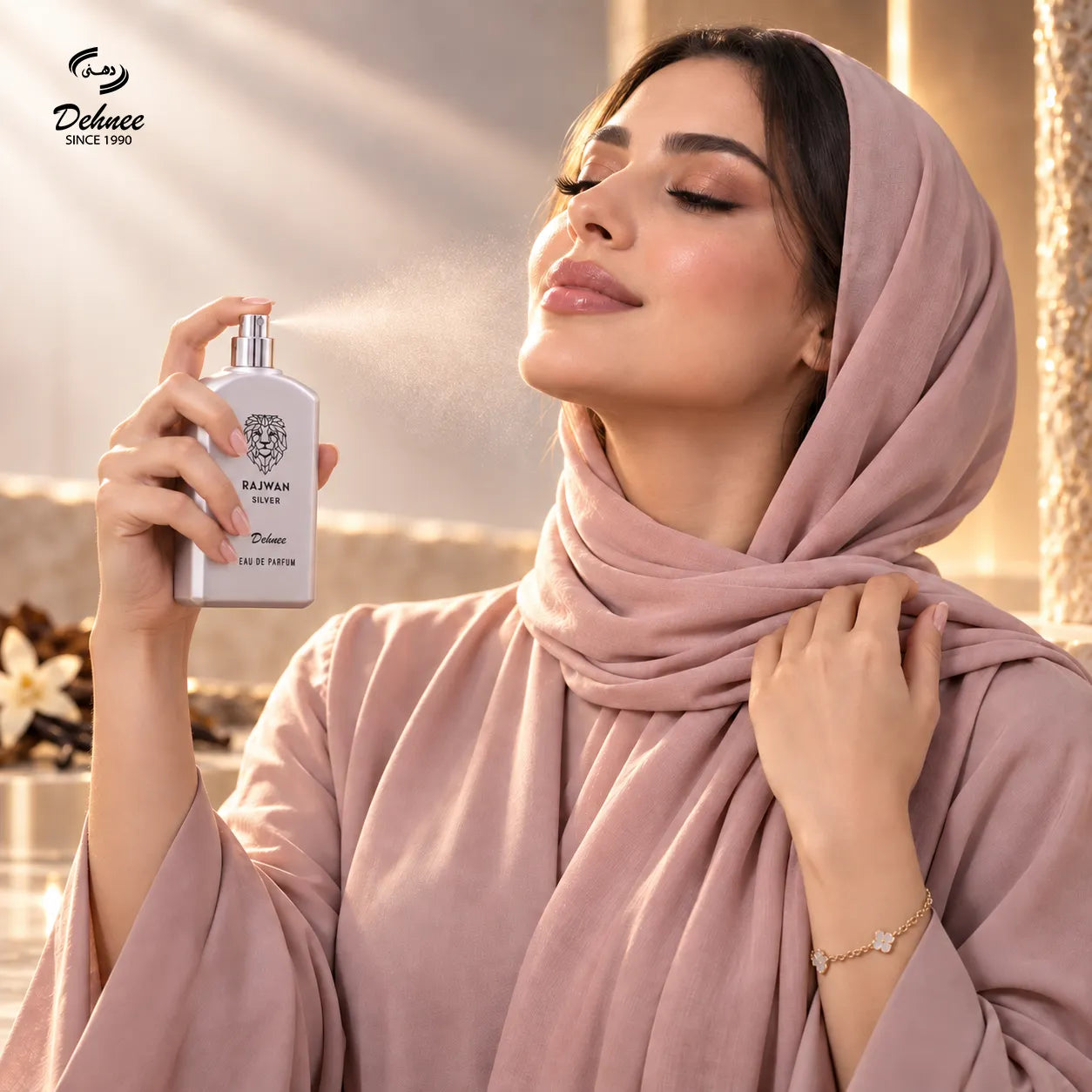 Rajwan Silver Eau de Parfum – Spicy Tobacco & Vanilla Scent | Bold & Confident