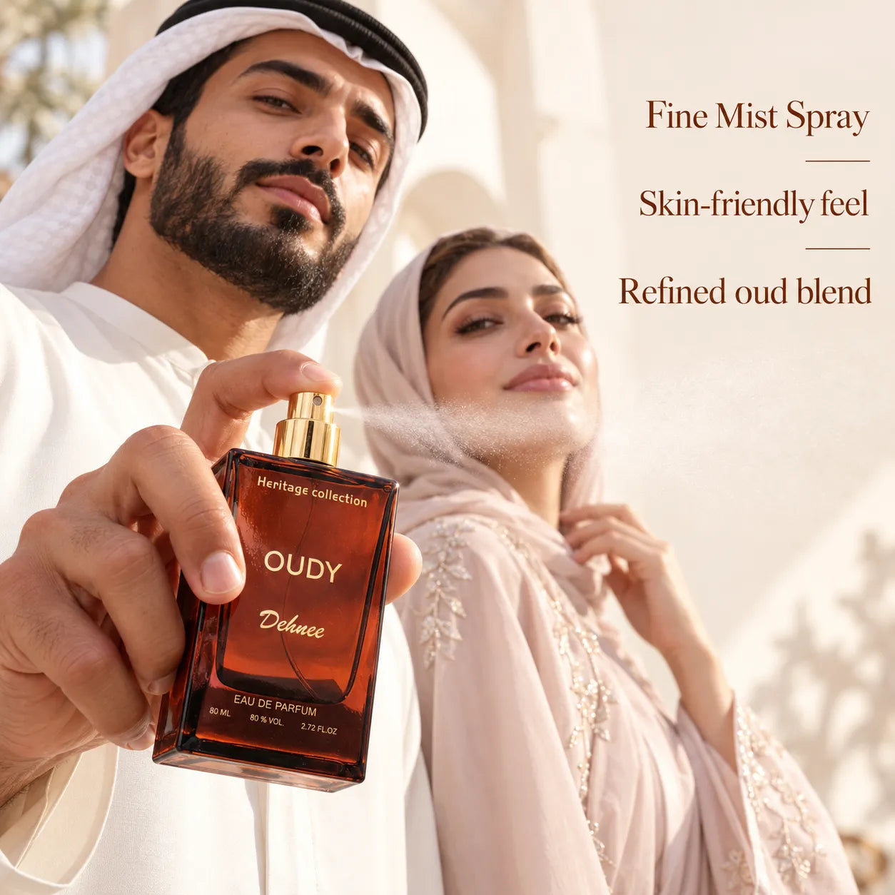 Oudy – Spiced Oud, Rose & Sandalwood Eau de Parfum