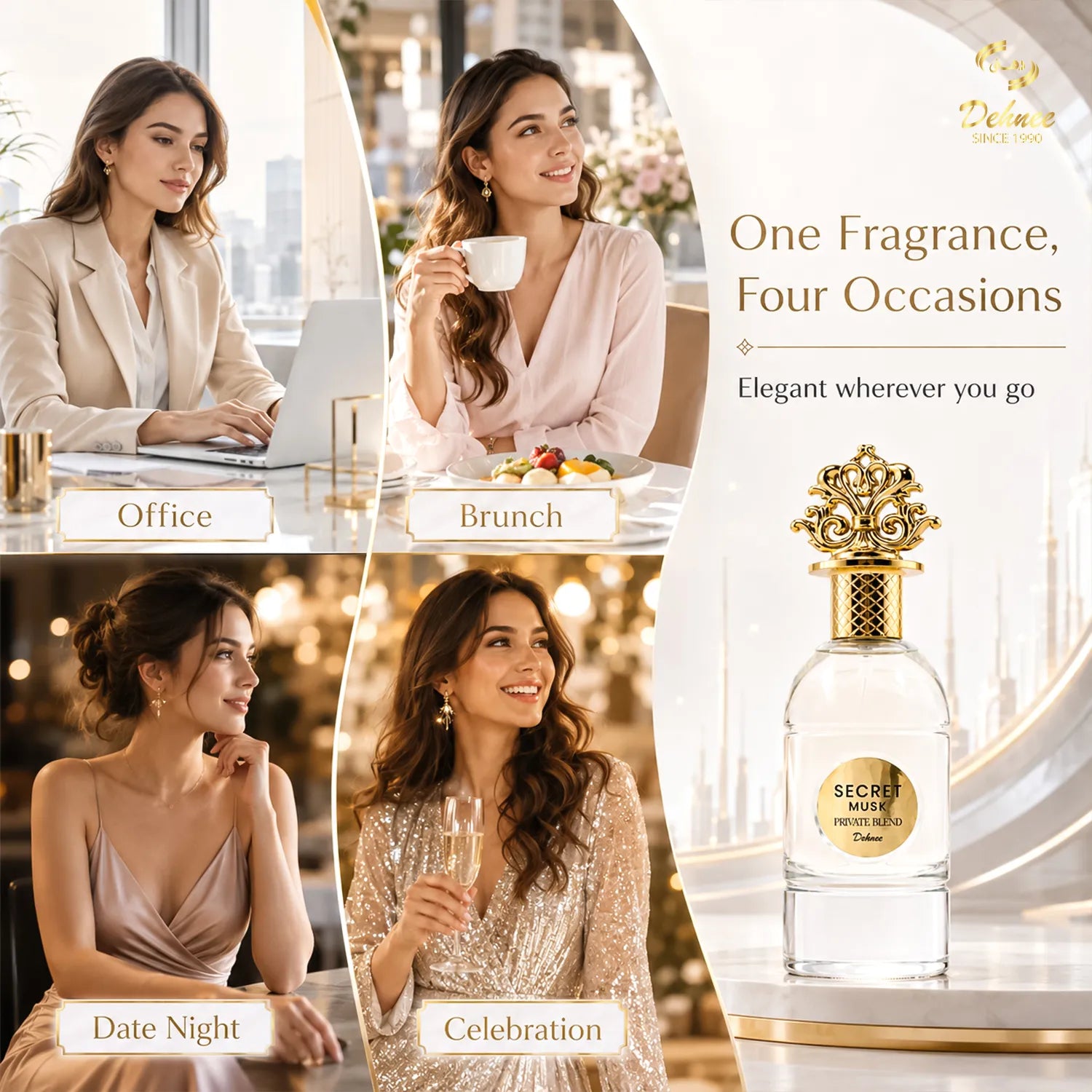 Secret Musk Eau de Parfum 80ml – Luxury Unisex Fragrance with a Soft, Warm & Sensual Musk Scent