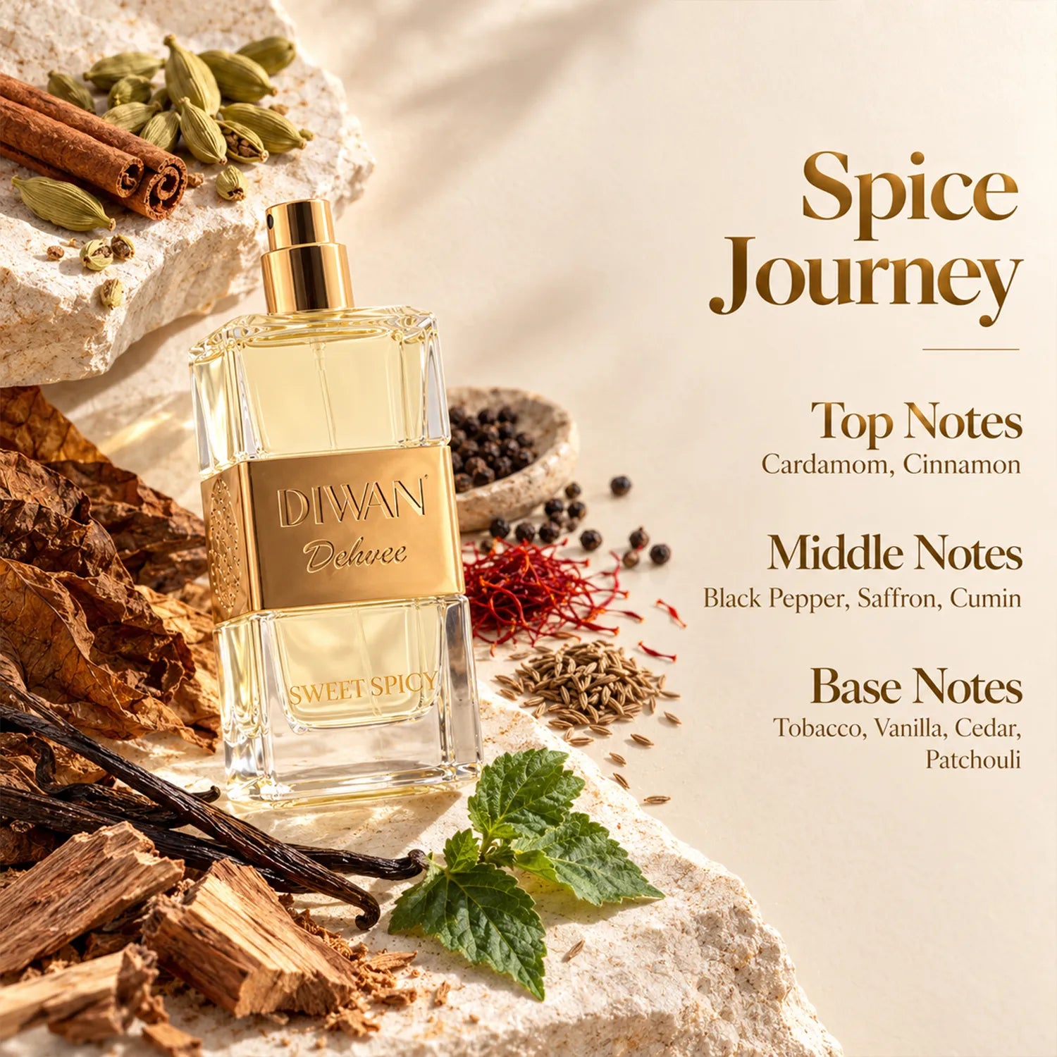 Diwan Sweet Spicy Eau de Parfum 100ml – Luxury Unisex Fragrance