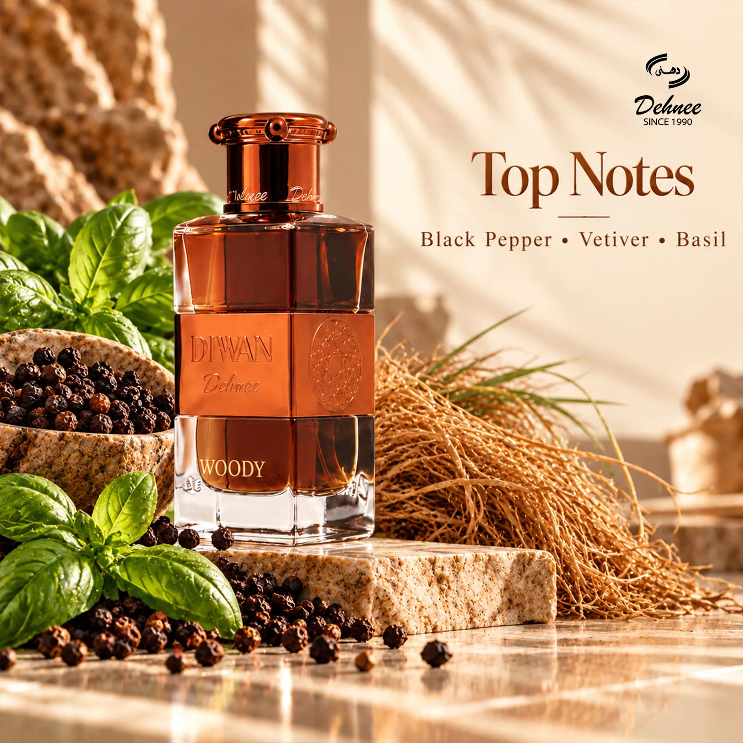Diwan Woody Eau de Parfum 100ml – Luxury Unisex Woody Fragrance