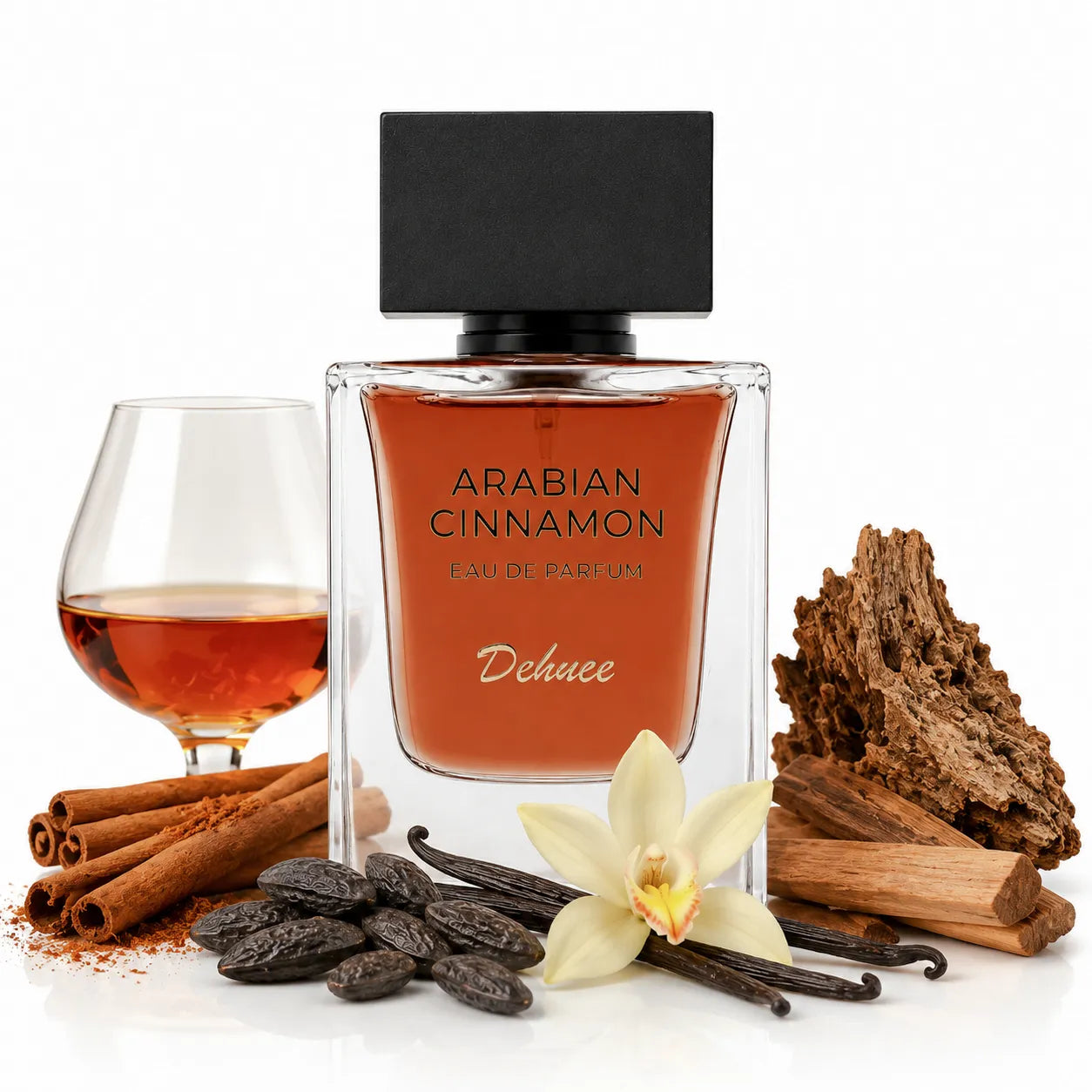 Arabian Cinnamon Eau de Parfum 65ml – Luxury Unisex Long-Lasting Oriental Spicy Fragrance with Warm Cinnamon & Woody Notes-