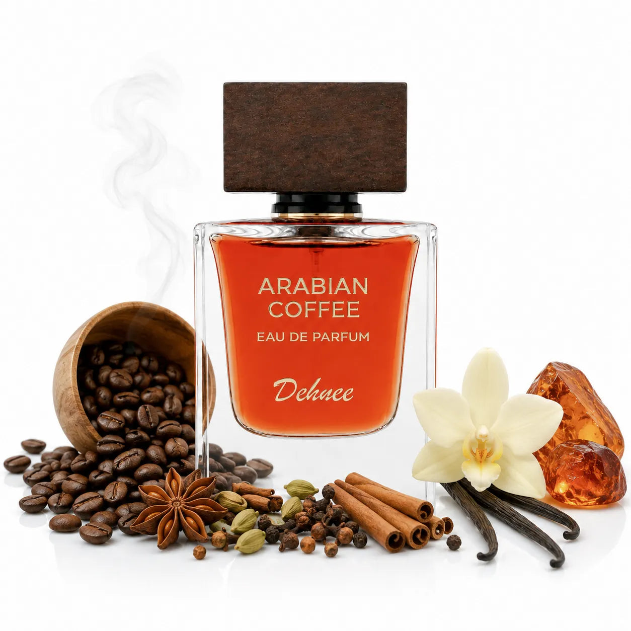 Arabian Coffee Eau de Parfum 65ml – Luxury Unisex Long-Lasting Oriental Coffee Fragrance with Warm & Rich Aromatic Notes