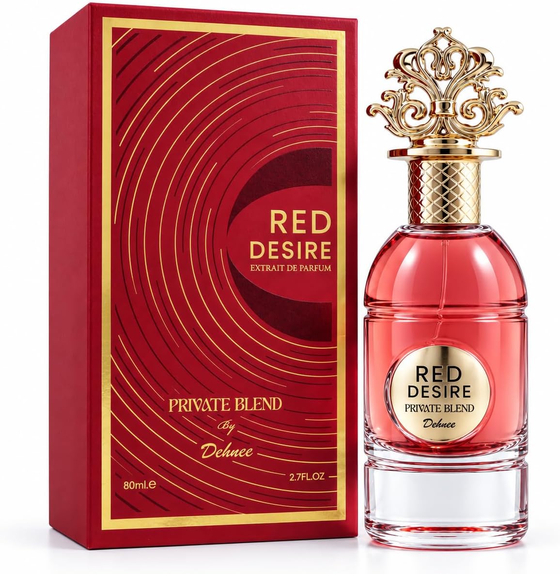 Red Desire Eau de Parfum – Fruity Floral Heat with Musky Depth