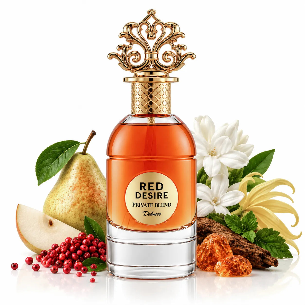 Red Desire Eau de Parfum – Fruity Floral Heat with Musky Depth