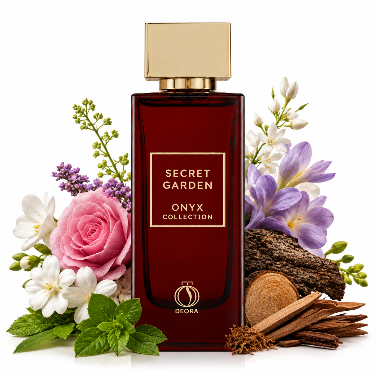 Secret Garden Eau de Parfum 80ml – Luxury Long-Lasting Floral Fragrance with Elegant & Enchanting Aromatic Notes